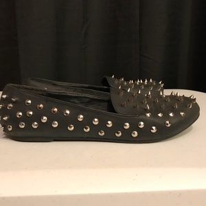 Spiked Loafers